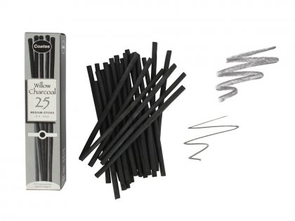 Artists Willow Charcoal - 25 Medium